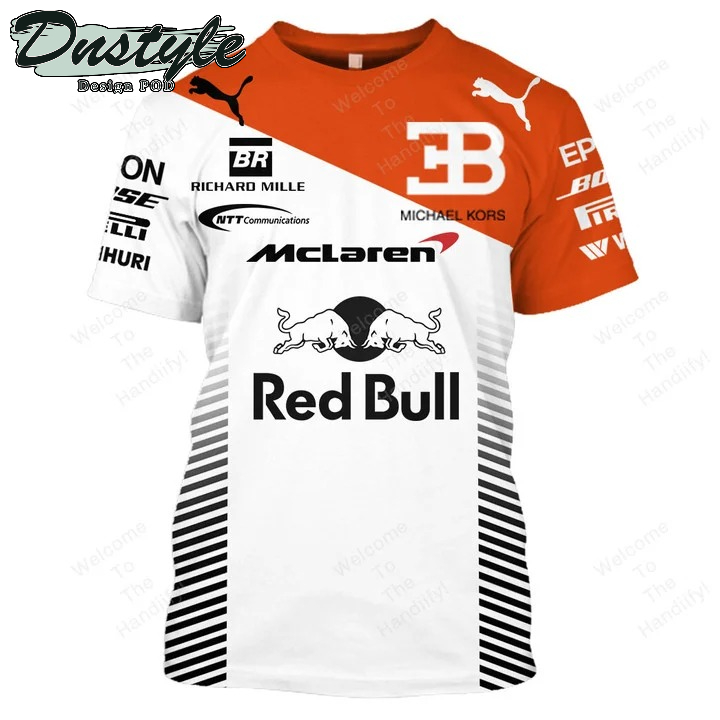 Mclaren F1 Team Racing Red Bull Richard Mille Michael Kors Black All Over Print 3D Hoodie 