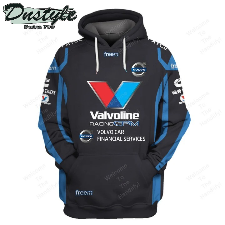 Wilson Security Racing Valvoline Volvo Black All Over Print 3D Hoodie