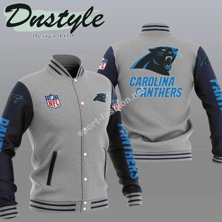 Carolina Panthers NFL Varsity Bomber Jacket