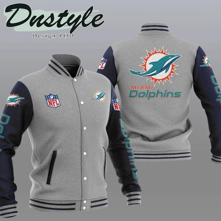 Miami Dolphins NFL Varsity Bomber Jacket