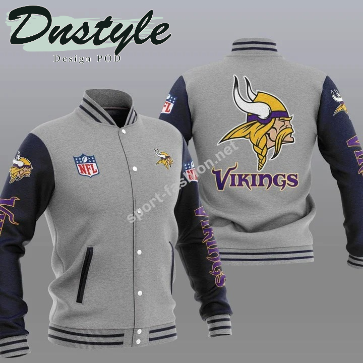 Minnesota Vikings NFL Varsity Bomber Jacket