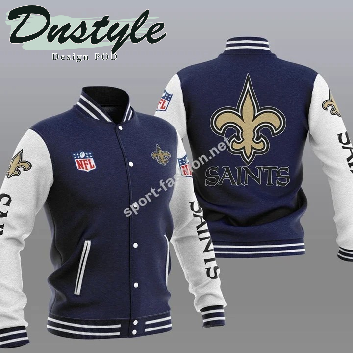 New Orleans Saints NFL Varsity Bomber Jacket