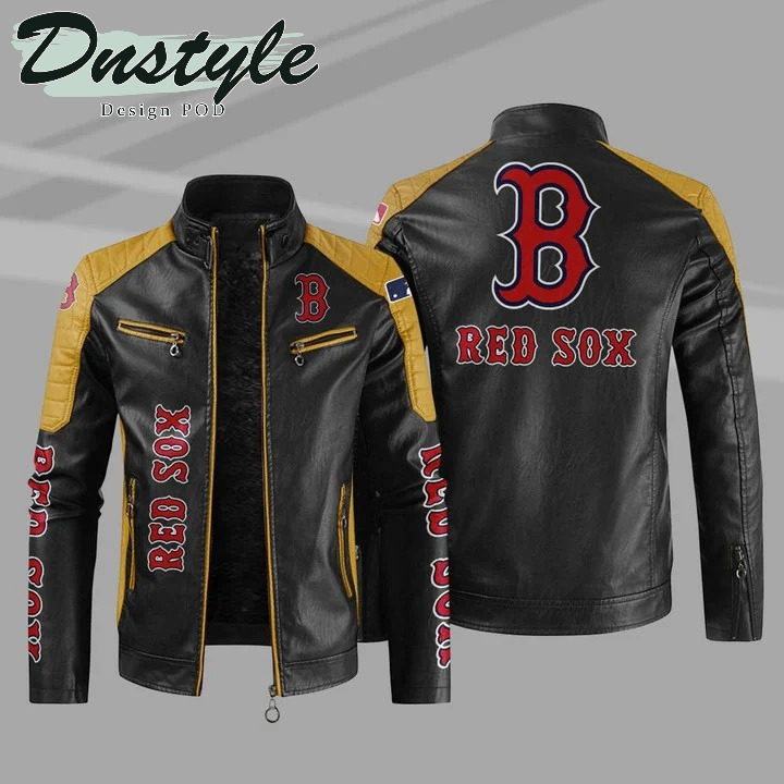 Boston Red Sox MLB Sport Leather Jacket