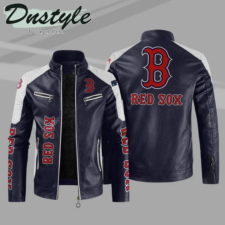 Boston Red Sox MLB Sport Leather Jacket