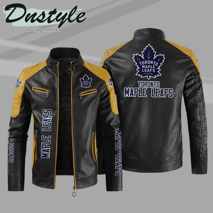 Toronto Maple Leafs NHL Sport Leather Jacket