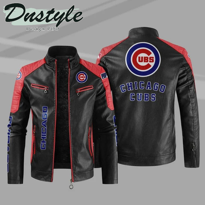 Chicago Cubs MLB Sport Leather Jacket