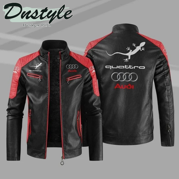 Audi Quattro Sport Leather Jacket