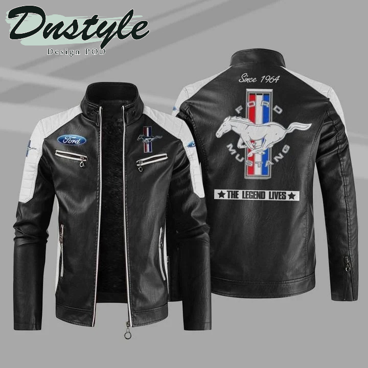 Ford Mustang Sport Leather Jacket