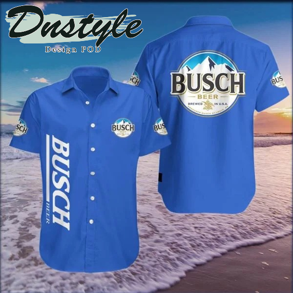 Busch Beer Original Hawaiian Shirt