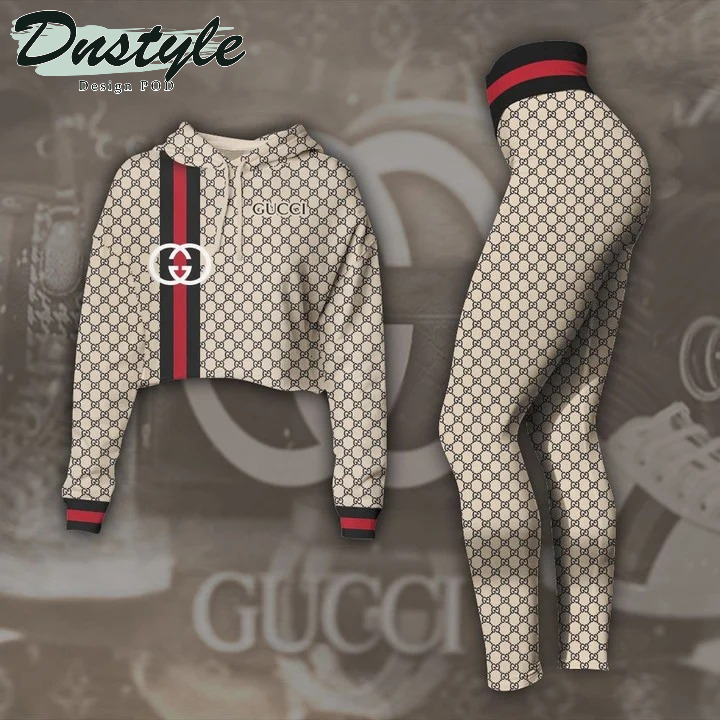 Gucci Combo Crop Hoodie Legging
