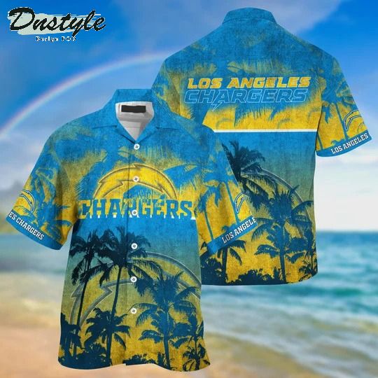Los Angeles Chargers NFL Summer Hawaii Shirt And Short