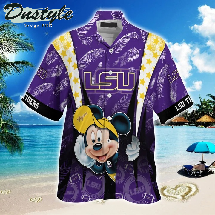 LSU Tigers Mickey NCAA Summer Hawaii Shirt