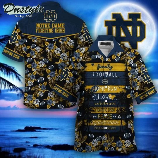 Notre Dame Fighting Irish NCAA Hawaiian Shirt