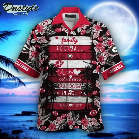 Georgia Bulldogs football Ncaa Summer Hawaii Shirt