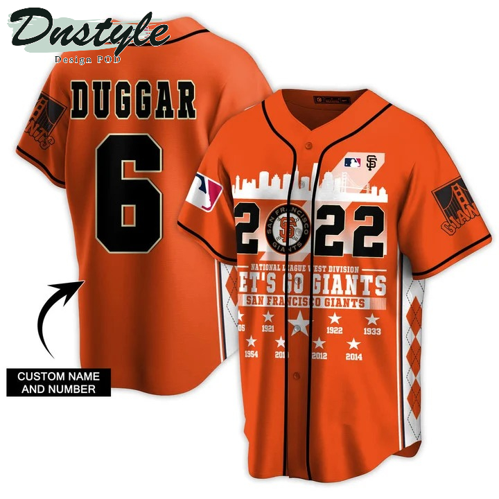 Personalized San Francisco Giants 2022 3D All Over Printed Baseball Jersey
