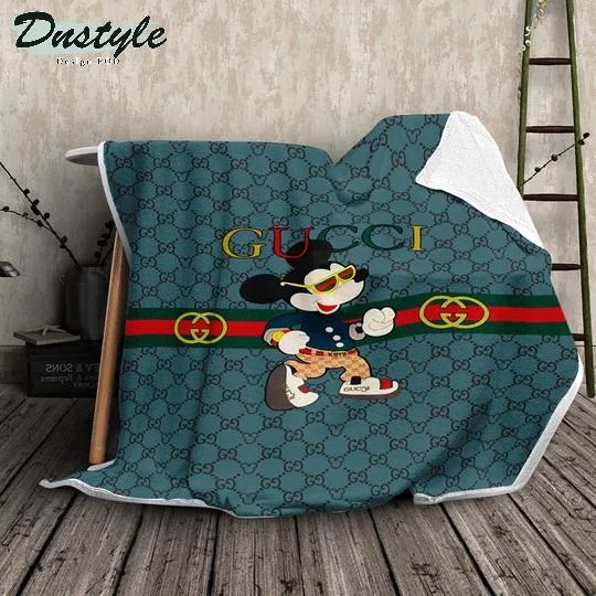 Gucci Mickey Brand Premium Blanket