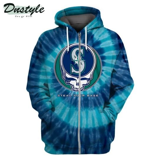 Seattle Mariners Steal Your Base MLB 3D Full Printing Hoodie