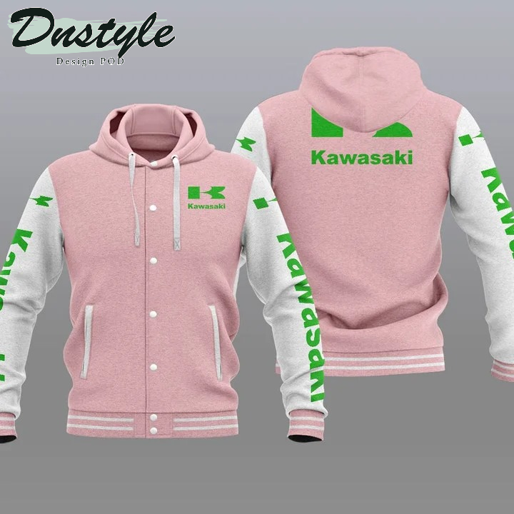 Kawasaki Hooded Varsity Jacket