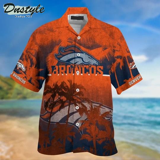 Denver Broncos NFL Summer Hawaii Shirt And Short