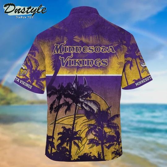Minnesota Vikings NFL Summer Hawaii Shirt And Short
