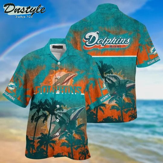 Miami Dolphins NFL Summer Hawaii Shirt And Short