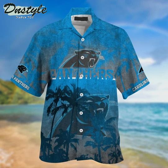 Carolina Panthers NFL Summer Hawaii Shirt And Short