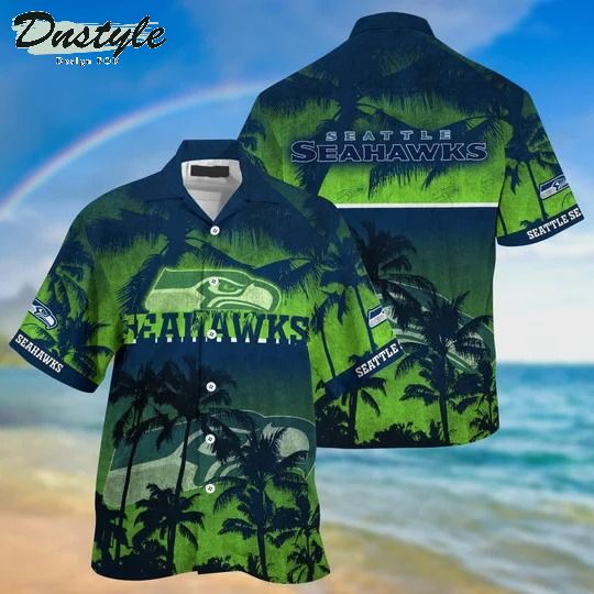 Seattle Seahawks NFL Summer Hawaii Shirt And Short