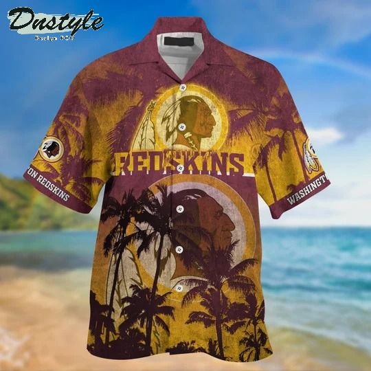 Washington Redskins NFL Summer Hawaii Shirt And Short