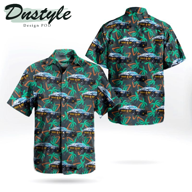 Stark County Sheriff’s Office Dodge Charger Hawaiian Shirt