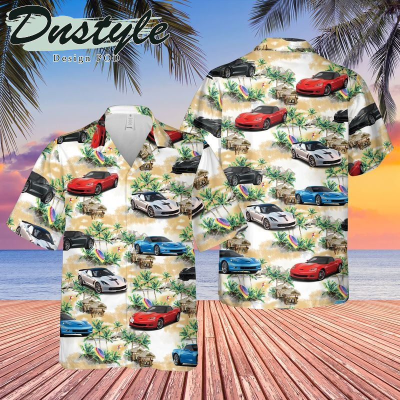 Chevrolet Corvette (C6) Hawaiian Shirt
