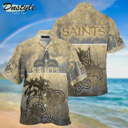 New Orleans Saints NFL Summer Hawaii Shirt And Short