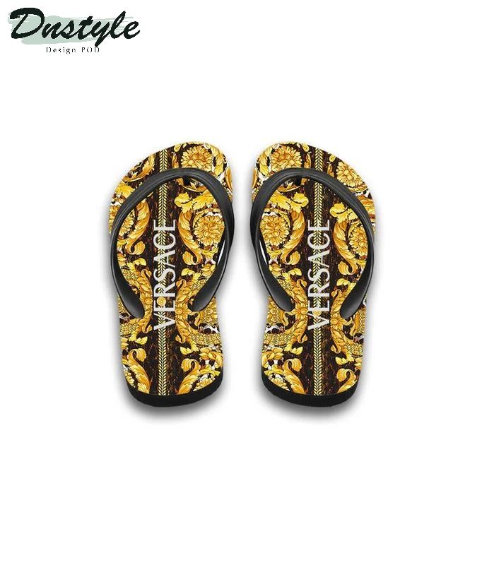 Versace Style 9 Combo Hawaiian Short And Flip Flops