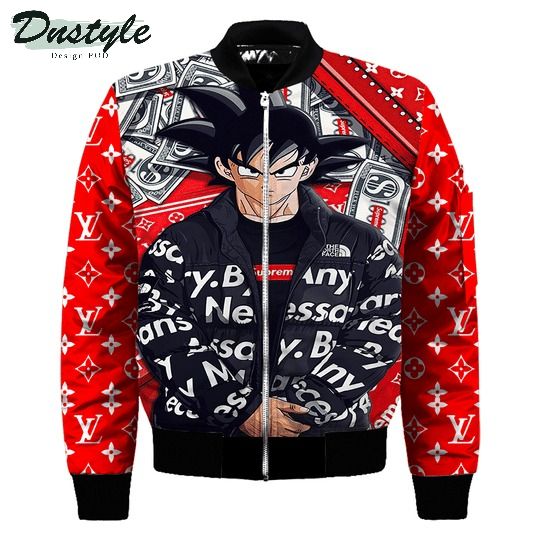 Supreme Goku Luxury Brand Fashion Bomber Jacket