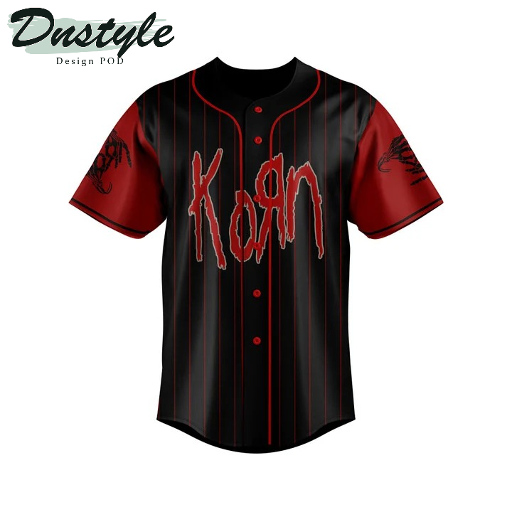 Korn 3D All Over Printed Baseball Jersey