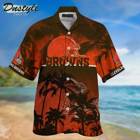 Cleveland Browns NFL Summer Hawaii Shirt And Short