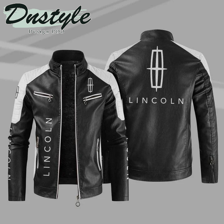 Lincoln Car Sport Leather Jacket