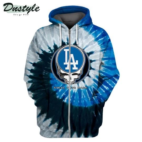 Los Angeles Dodgers Steal Your Base MLB 3D Full Printing Hoodie