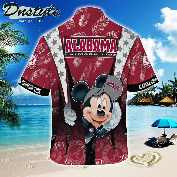 Alabama Crimson Tide Mickey NCAA Summer Hawaii Shirt