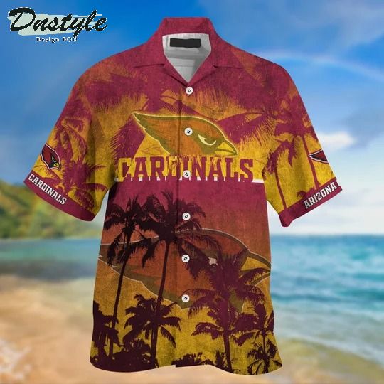 Arizona Cardinals NFL Summer Hawaii Shirt And Short