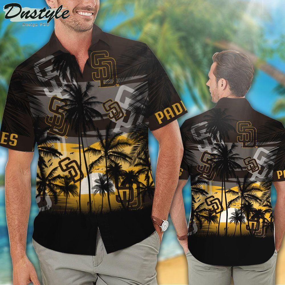San Diego Padres MLB Tropical Aloha Hawaiian Shirt