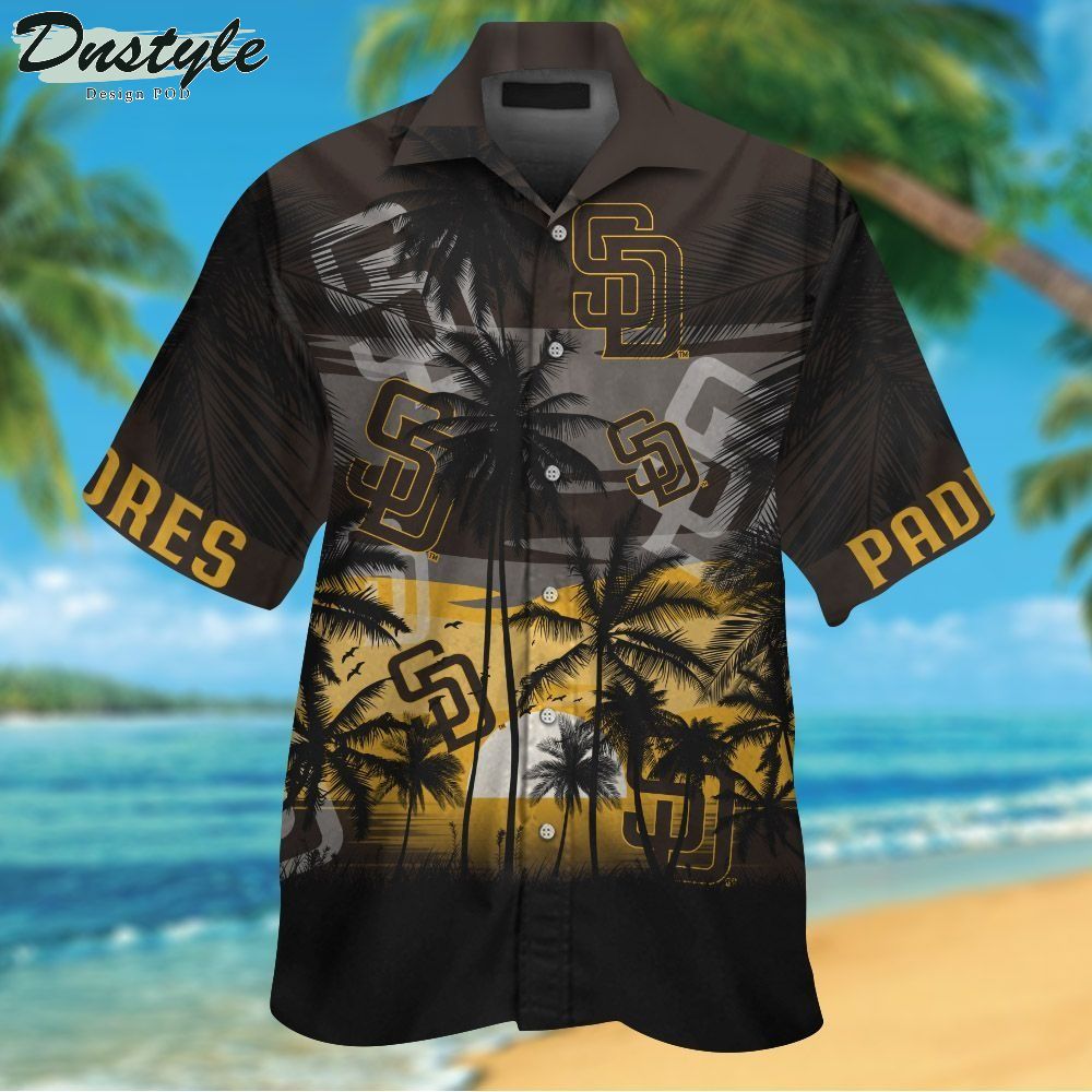 San Diego Padres MLB Tropical Aloha Hawaiian Shirt