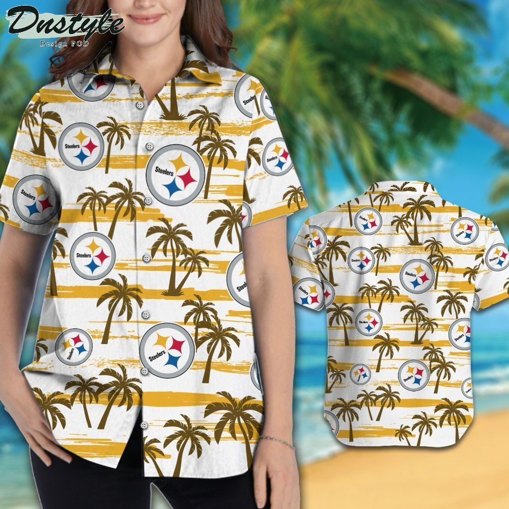 Pittsburgh Steelers NFL Tropical Aloha Hawaiian Shirt