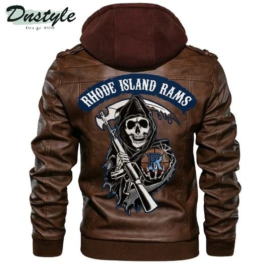 Rhode Island Rams Ncaa Basketball Sons Of Anarchy Brown Leather Jacket