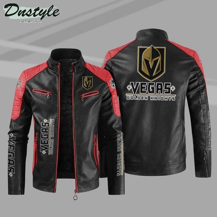Vegas Golden Knights NHL Sport Leather Jacket