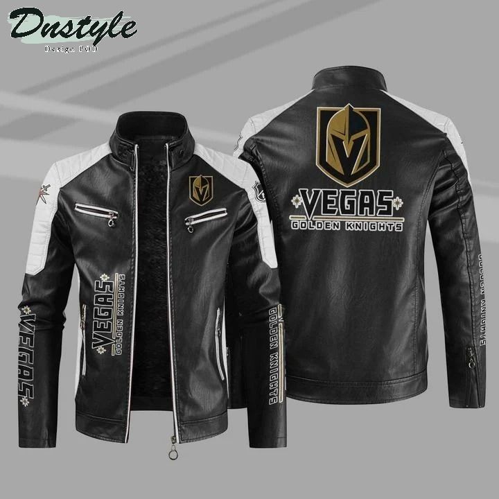 Vegas Golden Knights NHL Sport Leather Jacket
