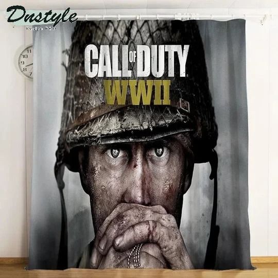 Call Of Duty Ww2 3d Printed Window Curtains