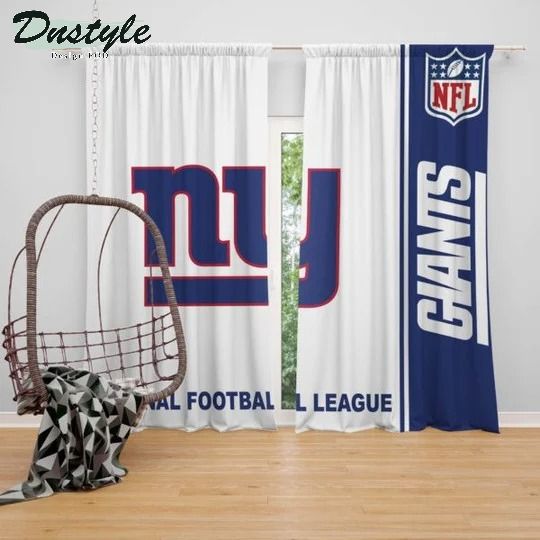 NFL New York Giants Window Curtains