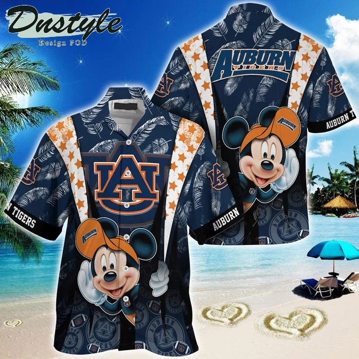 Auburn Tigers Mickey NCAA Summer Hawaii Shirt