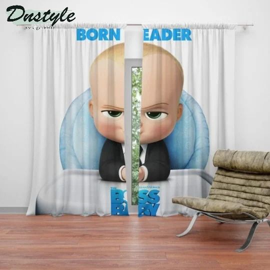 The Boss Baby Animation Movies Window Curtains