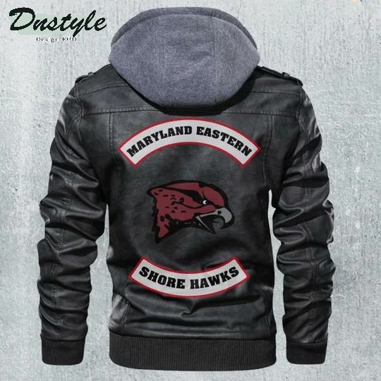 Marryland Eastern Shore Hawks Ncaa Football Leather Jacket